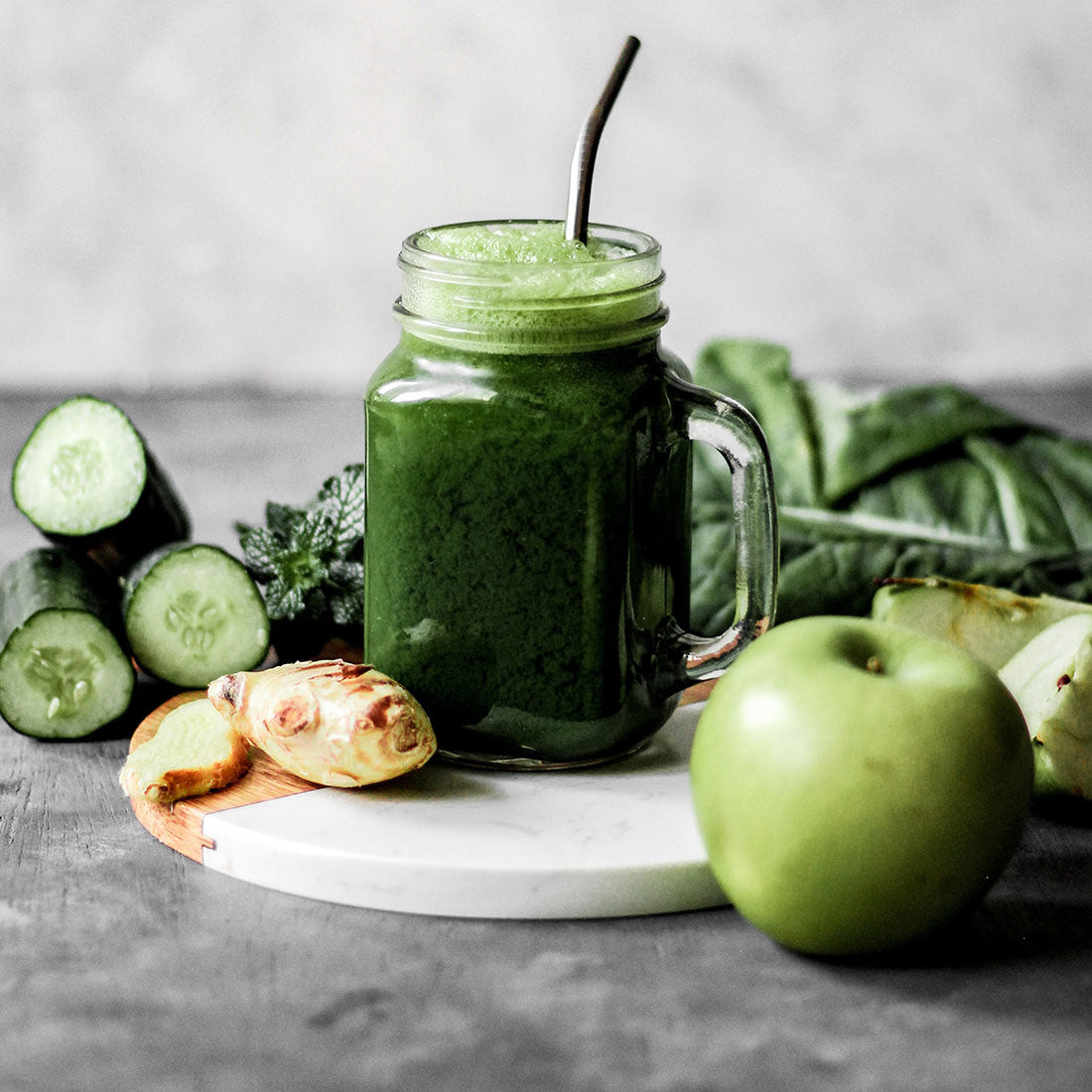 mevorra green smoothie collagen antioxidant healthy fruit 